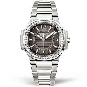 Копия часов Patek Philippe Nautilus Ladies 32mm 7010/1G-010 Арт.PP-0507