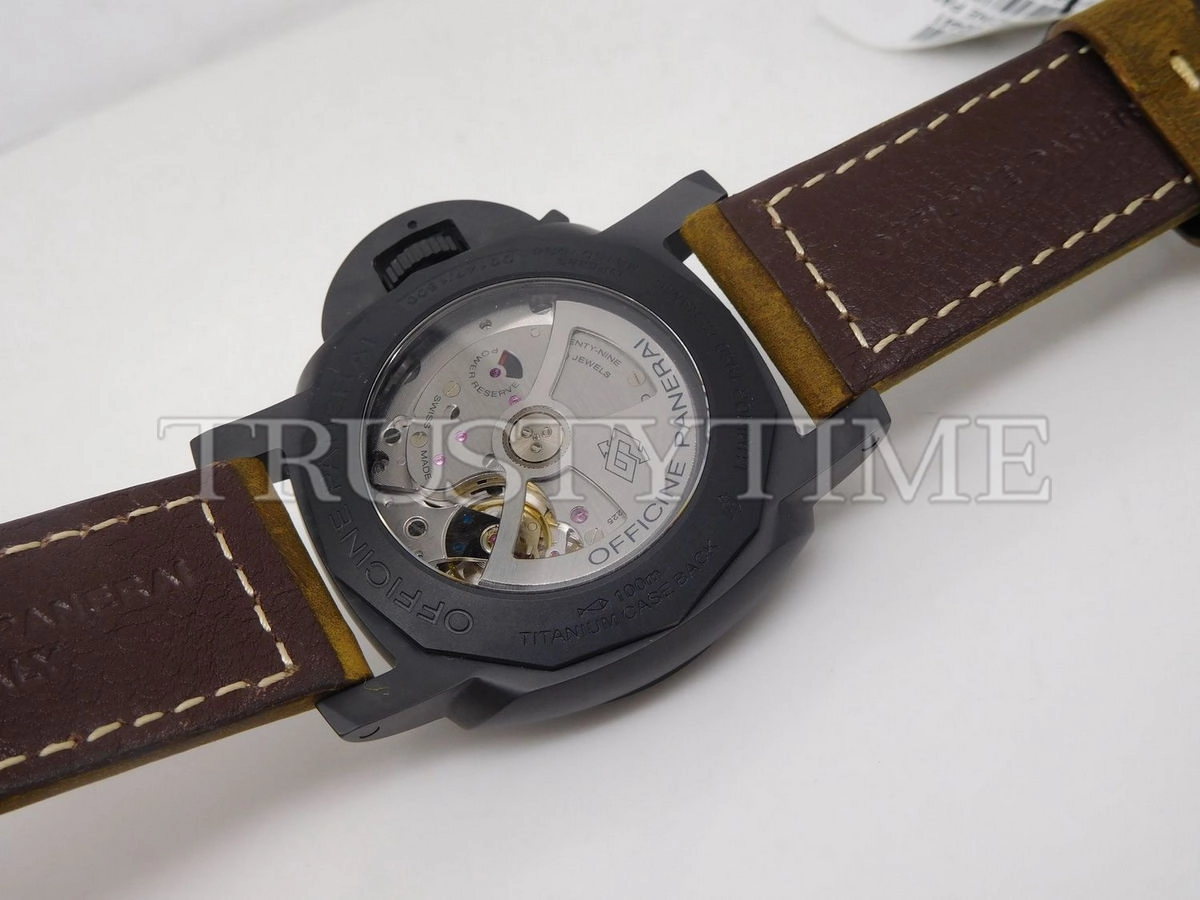 Копия часов Panerai Luminor 1950 3 Days GMT Automatic Ceramica 44mm PAM00441 Арт.PN-0710