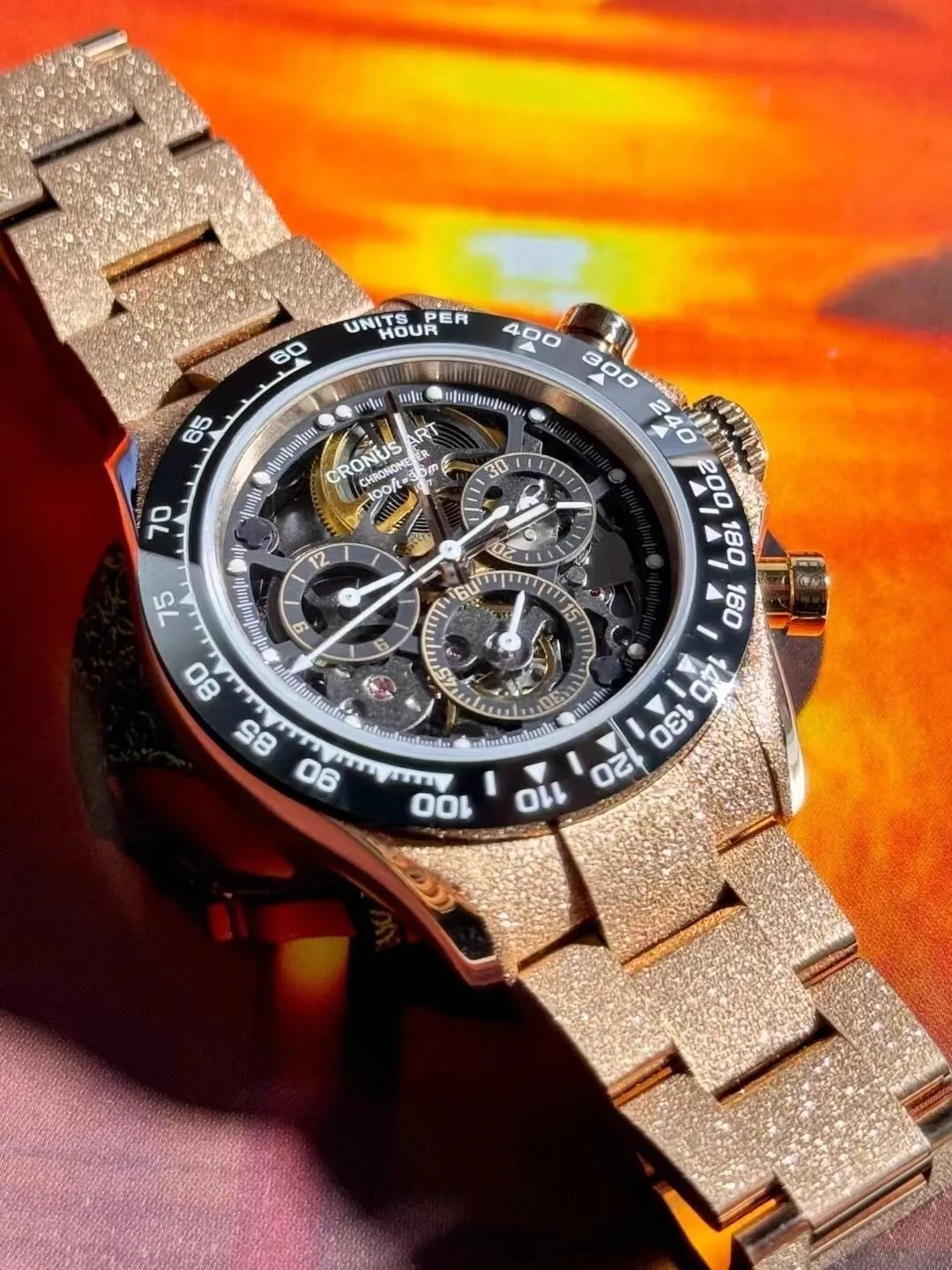 Копия часов CronusArt Stinless Steel Watch CM015-012 Арт.CA-0444