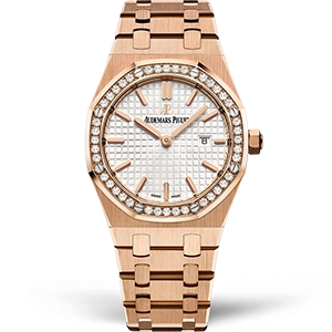 Копия часов Audemars Piguet Royal Oak Ladies 33mm 67651OR.ZZ.1261OR.01 Арт.AP-0733