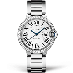 Копия часов Cartier Ballon Bleu 36 WJBB0008 Арт.CR-0438