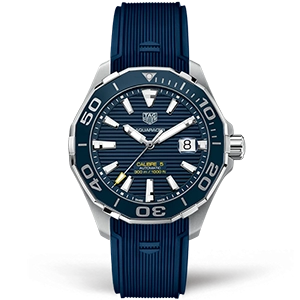 Копия часов Tag Heuer Aquaracer Calibre 5 43mm WAY201B.FT6150 Арт.TG-0597