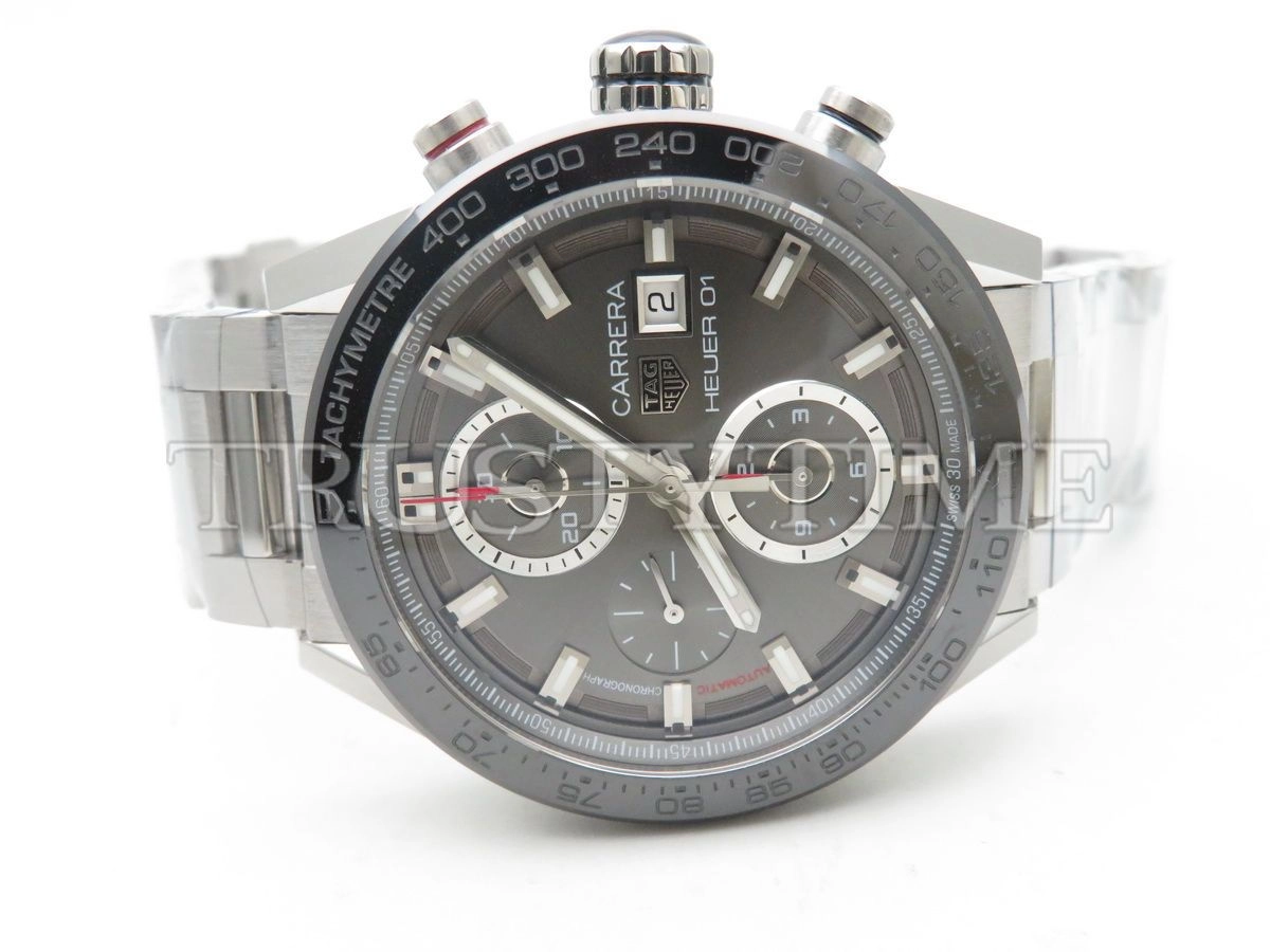 Копия часов Tag Heuer Carrera Calibre Heuer 01 43mm CAR201W.BA0714 Арт.TG-0397