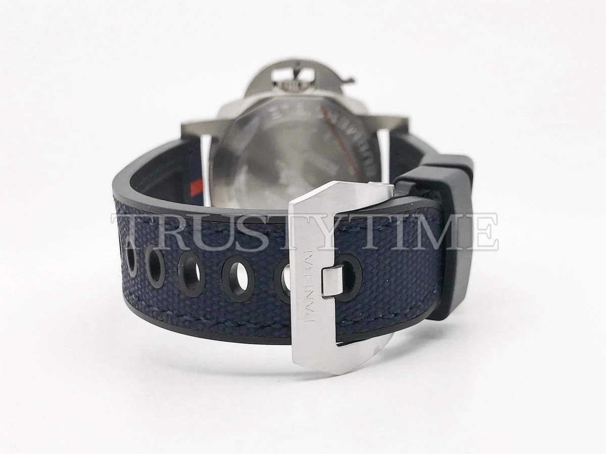 Копия часов Panerai Submersible GMT Luna Rossa Titanio 42mm PAM01507 Арт.PN-0913