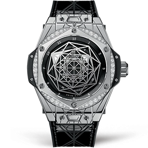 Копия часов Hublot Big Bang Sang Bleu One Click 39mm 465.SS.1117.VR.1204 Арт.HB-1079