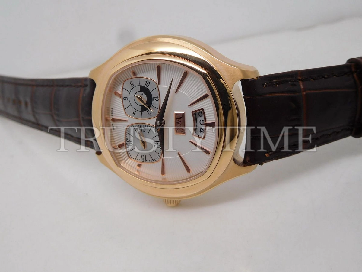 Копия часов Piaget Emperador Coussin Dual Time 42mm G0A32017 Арт.PG-0150