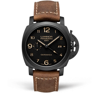 Копия часов Panerai Luminor 1950 3 Days GMT Automatic Ceramica 44mm PAM00441 Арт.PN-0710