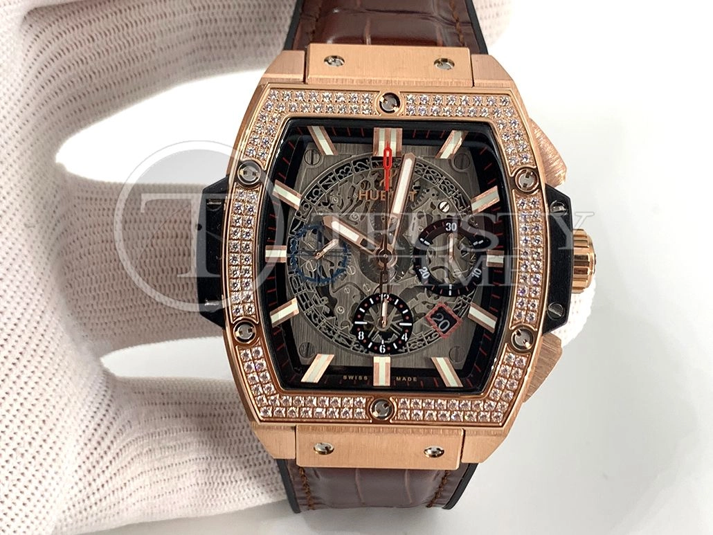 Копия часов Hublot Spirit of Big Bang 45 King Gold 601.OX.0183.LR.1104 Арт.HB-0892
