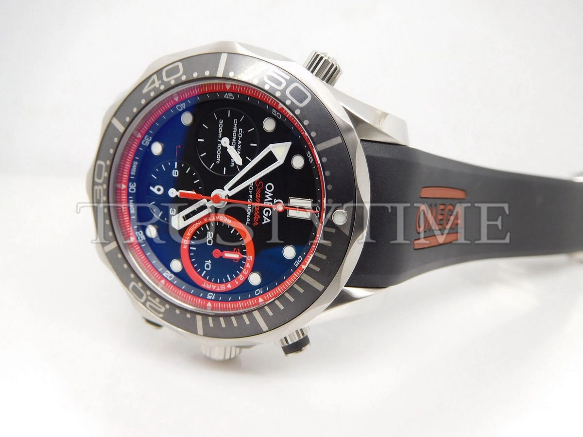 Копия часов Omega Seamaster Diver 300m Co‑Axial Regatta Chronograph 44mm 212.32.44.50.01.001 Арт.OM-0710