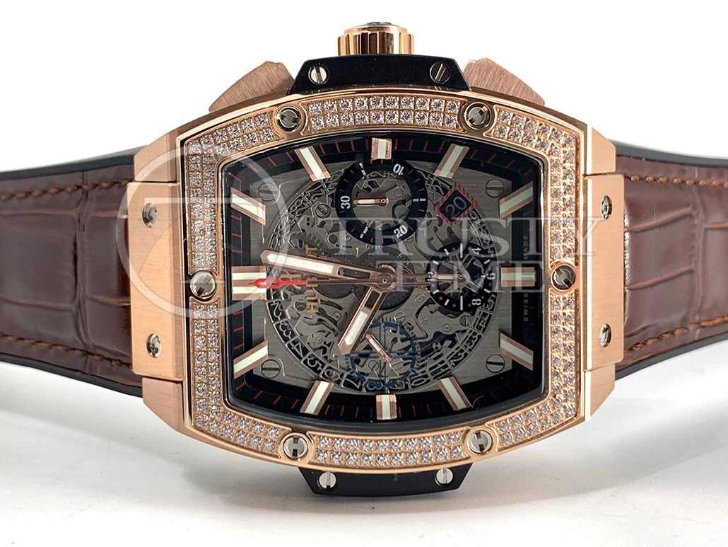 Копия часов Hublot Spirit of Big Bang 45 King Gold 601.OX.0183.LR.1104 Арт.HB-0892
