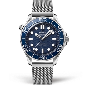 Копия часов Omega Seamaster Diver 300M Co‑Axial Master Chronometer 42mm James Bond 210.30.42.20.03.002 Арт.OM-0961