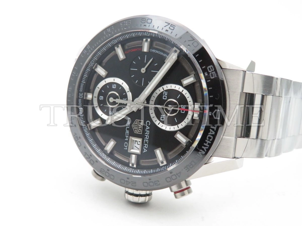 Копия часов Tag Heuer Carrera Calibre Heuer 01 43mm CAR201Z.BA0714 Арт.TG-0419