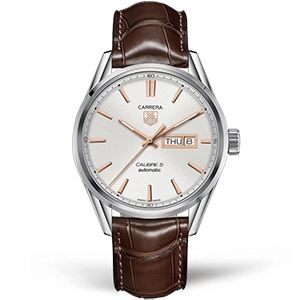 Копия часов Tag Heuer Carrera Calibre 5 Day Date 41mm WAR201D.FC6291 Арт.TG-0435