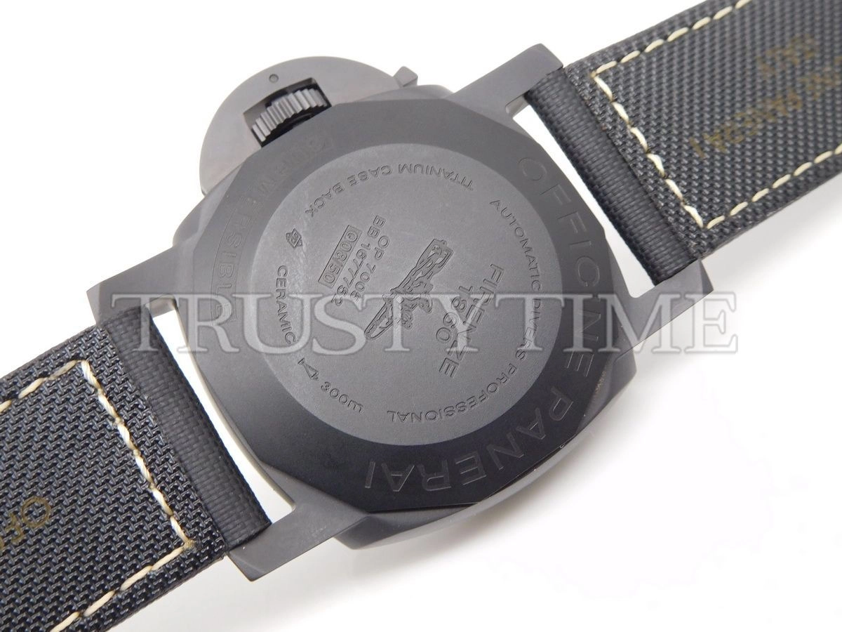 Копия часов Panerai Luminor Submersible 1950 Left-Handed 3 Days Automatic Ceramica 47mm PAM00607 Арт.PN-0782