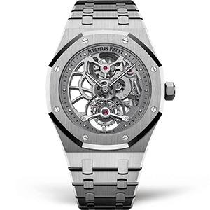 Копия часов Audemars Piguet Royal Oak Tourbillon Extra-Thin Openworked 26518ST.OO.1220ST.01 Арт.AP-0484