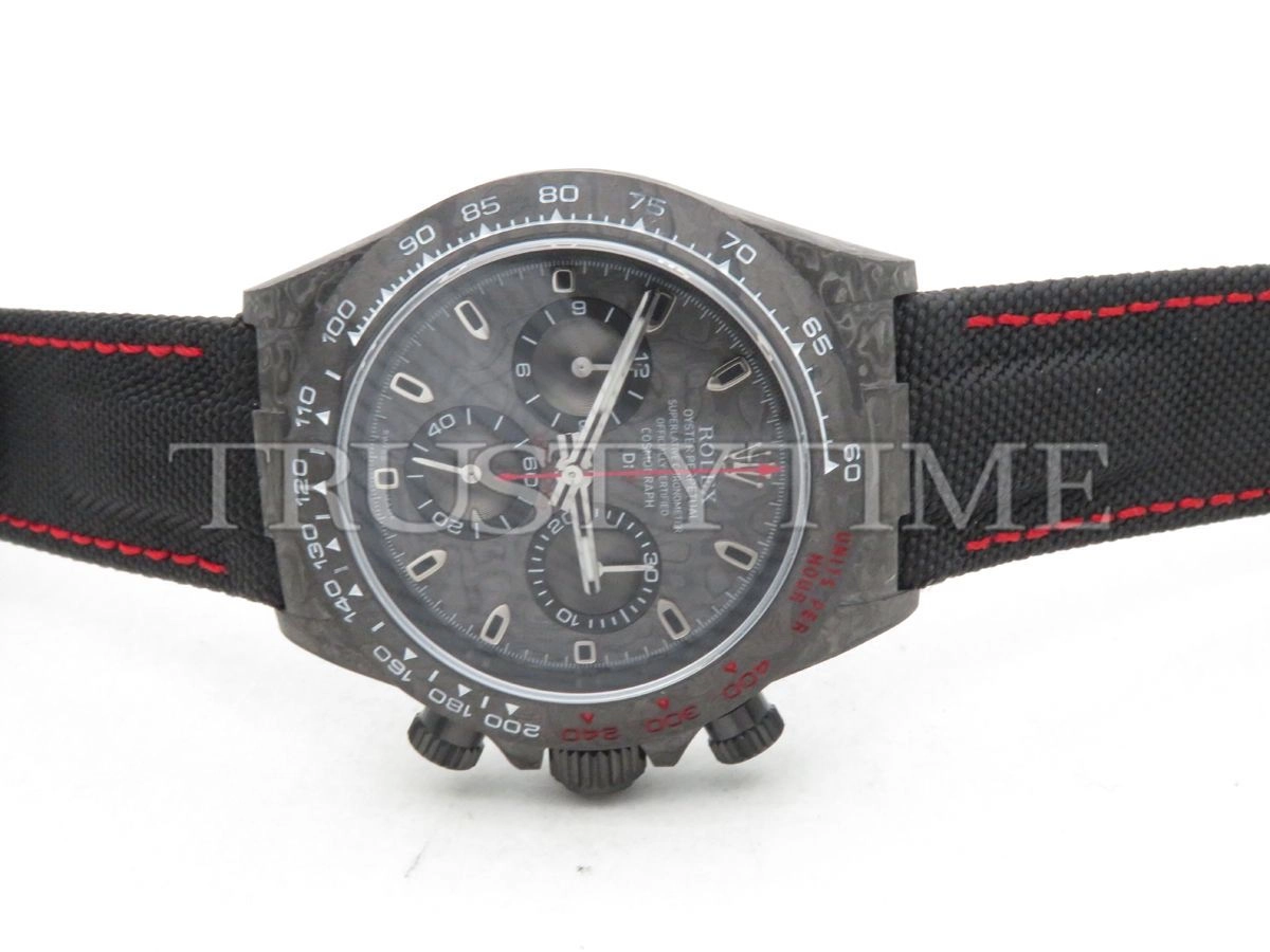 Копия часов Rolex Cosmograph Daytona DIW Carbon Speedster Арт.RX-1918