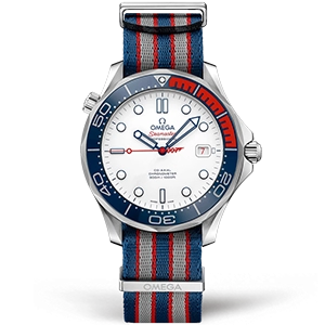 Копия часов Omega Seamaster Diver 300m Co‑Axial Chronometer Commanders’ Watch 41mm 212.32.41.20.04.001 Арт.OM-0694
