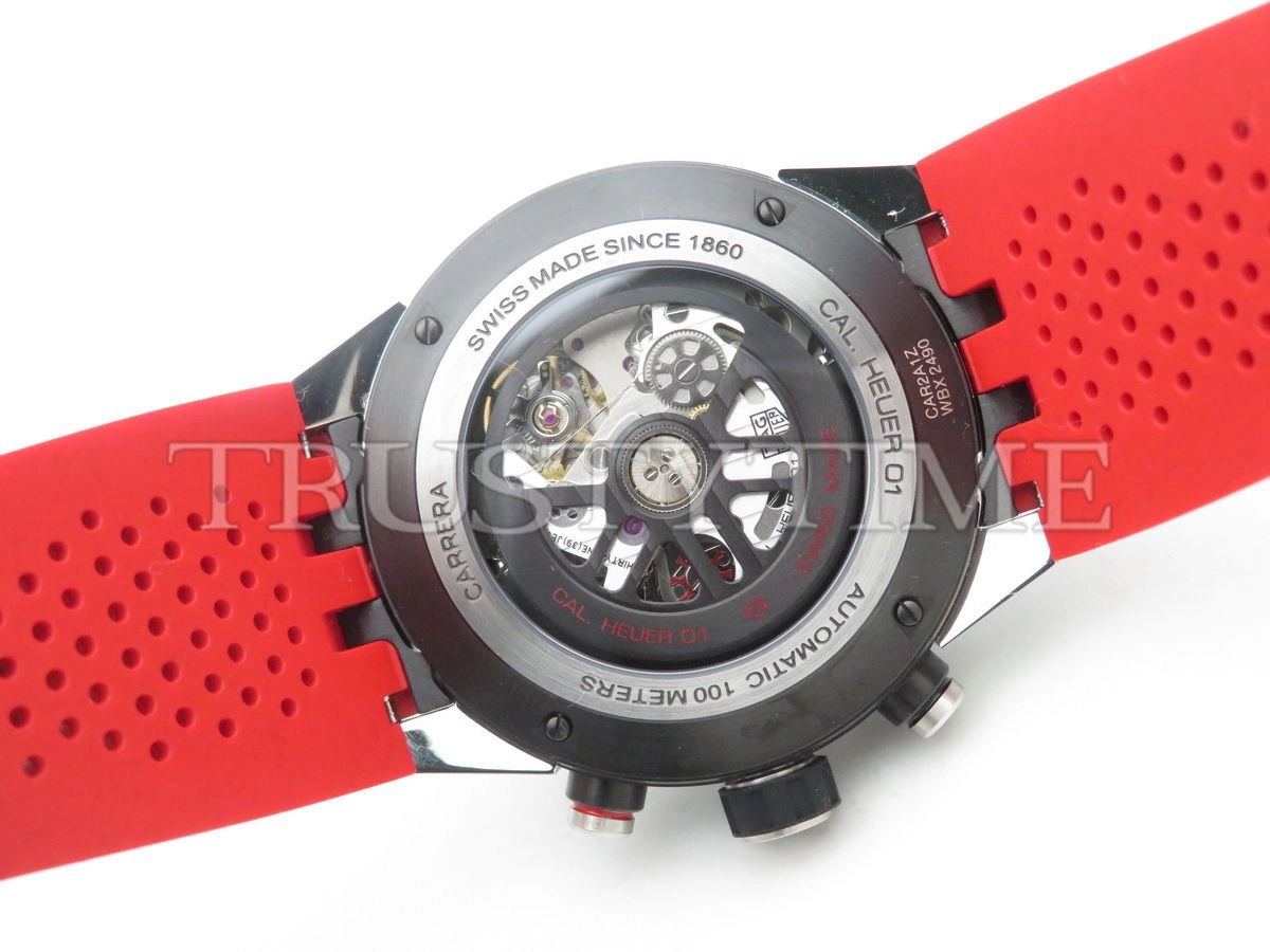 Копия часов Tag Heuer Carrera Calibre HEUER 01 Chronograph 45mm CAR2A1Z.FT6050 Арт.TG-0402