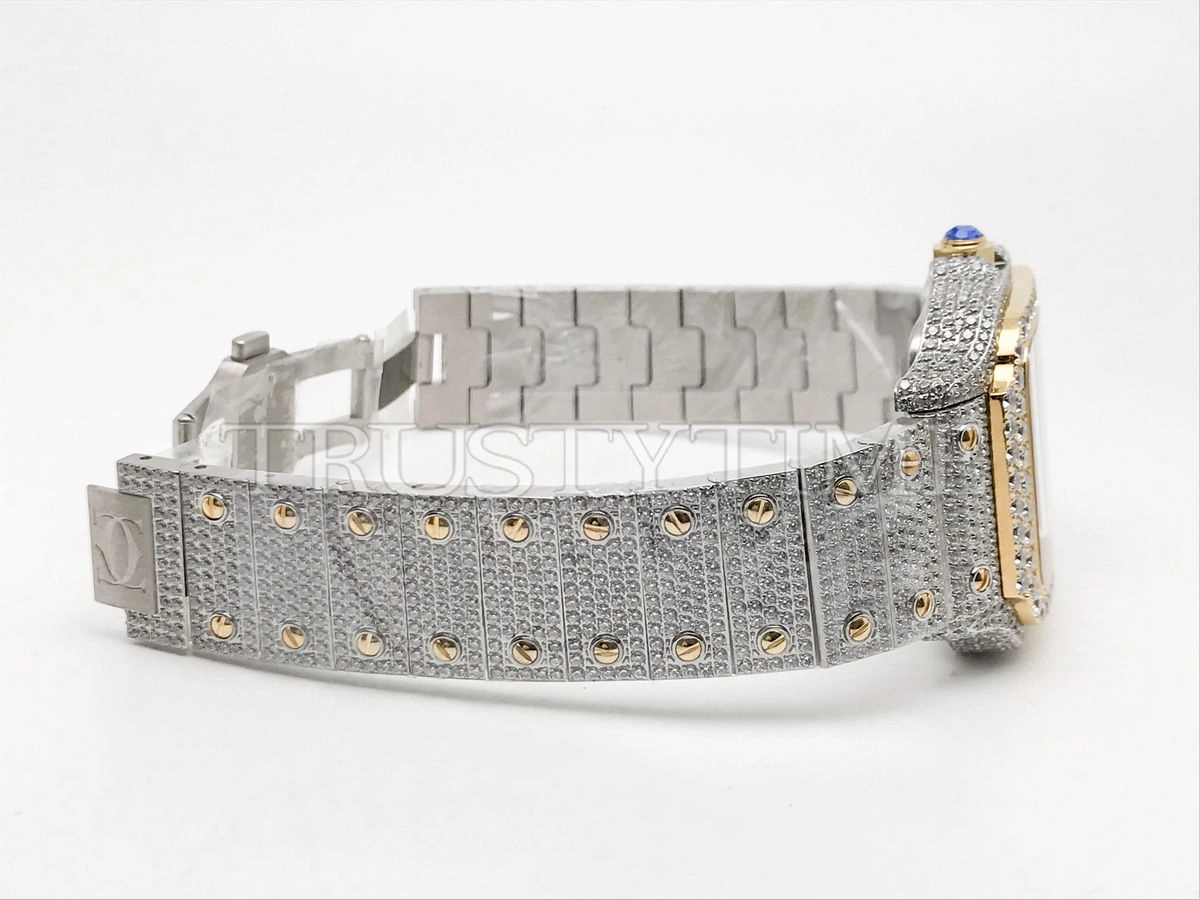 Копия часов Cartier Santos De Cartier 40 W2SA0009 Diamonds Арт.CR-0935