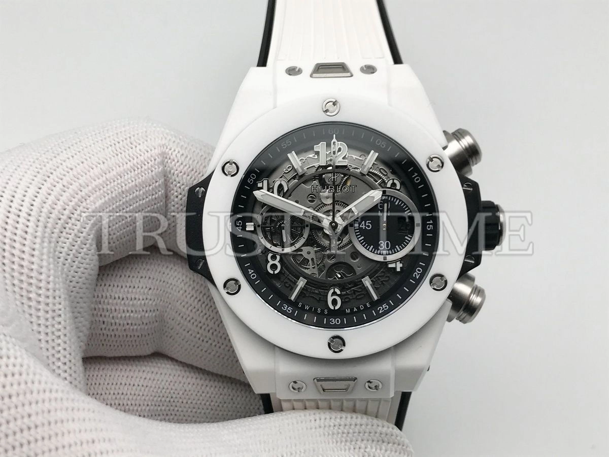 Копия часов Hublot Big Bang Unico White Ceramic 44mm 421.HX.1170.RX Арт.HB-0972