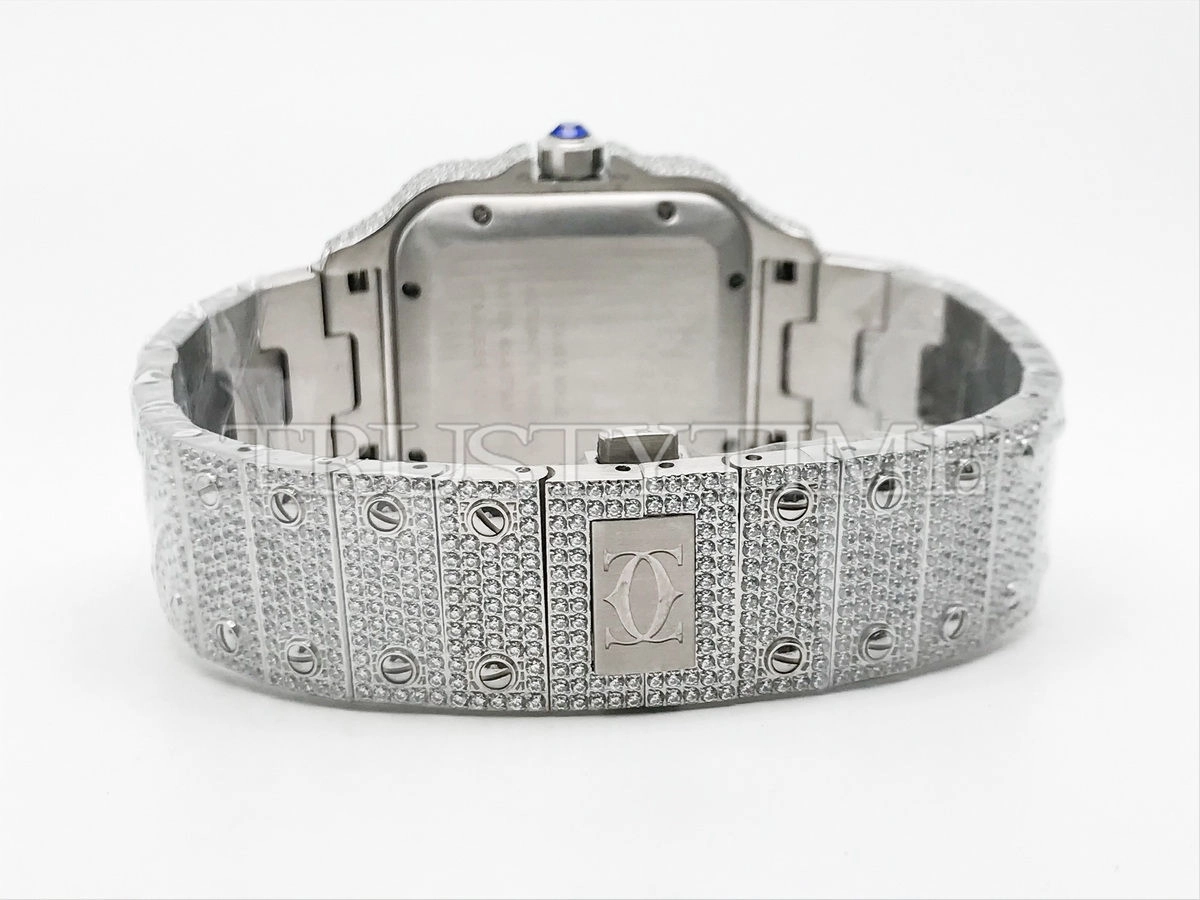 Копия часов Cartier Santos De Cartier 40 WSSA0018 Diamonds Арт.CR-0930