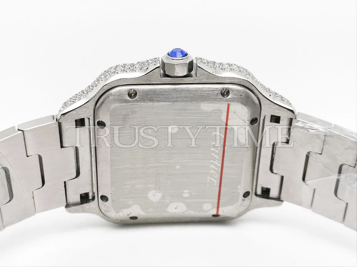 Копия часов Cartier Santos De Cartier 40 WSSA0018 Diamonds Арт.CR-0933