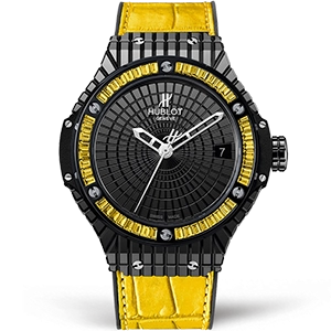 Копия часов Hublot Big Bang Tutti Frutti Yellow Caviar 41mm 346.CD.1800.LR.1915 Арт.HB-1093