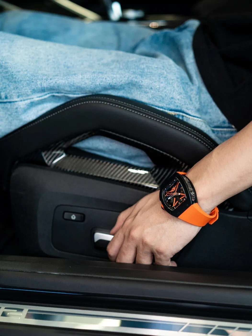 Копия часов CronusArt Carbon Watch CM09-019 Арт.CA-0432