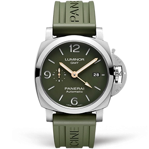 Копия часов Panerai Luminor 1950 3 Days GMT Automatic 44mm PAM01056 Арт.PN-0785