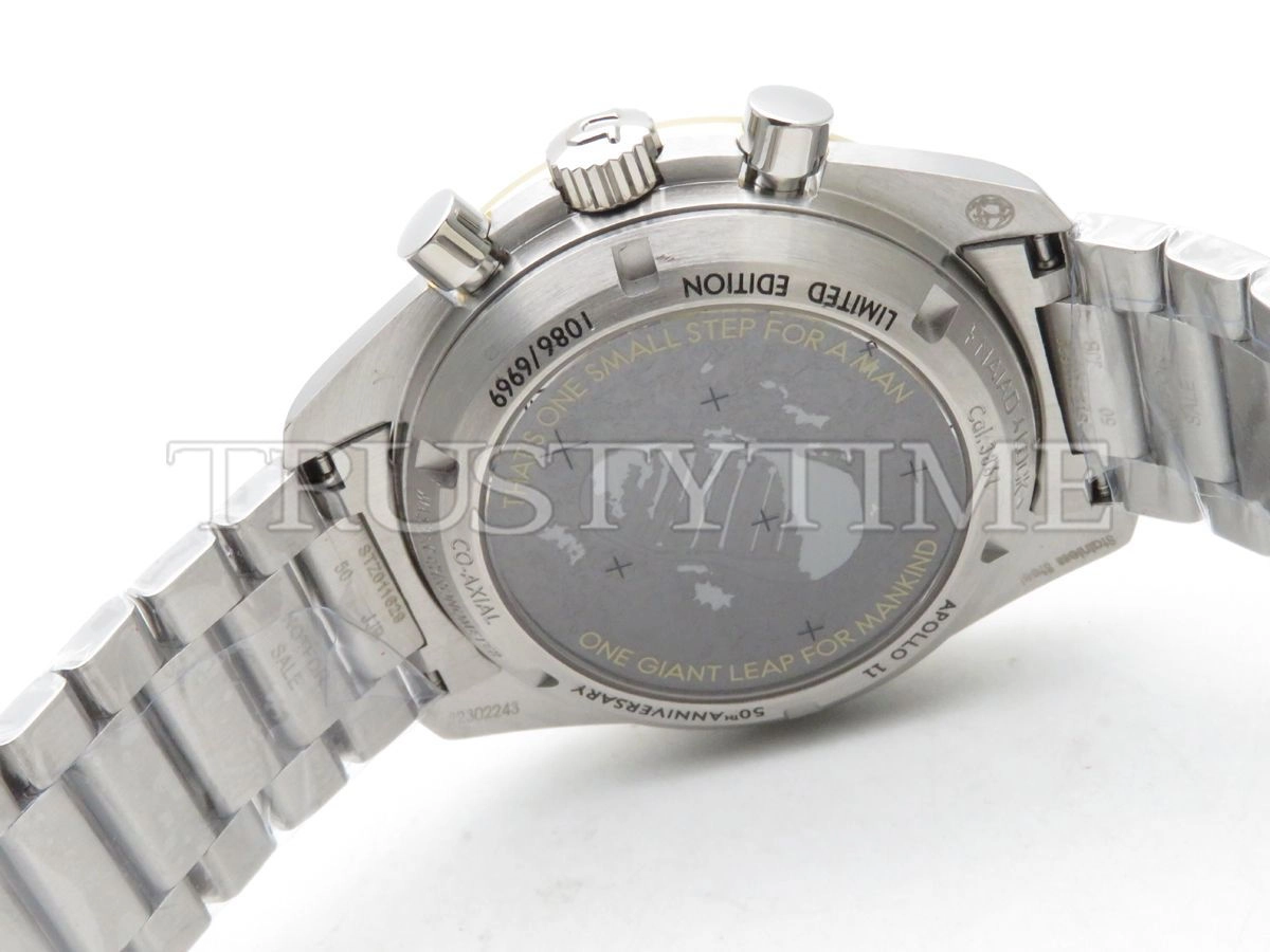Копия часов Omega Speedmaster Moonwatch Apollo 11 50th Anniversary Limited Series 42mm 310.20.42.50.01.001 Арт.OM-0814
