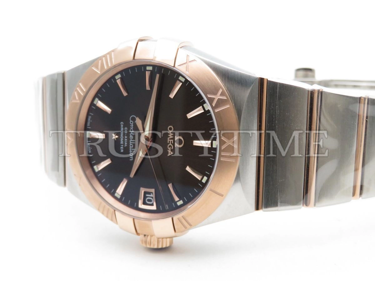 Копия часов Omega Constellation Co-Axial Chronometer 38mm 123.20.38.21.13.001 Арт.OM-0465
