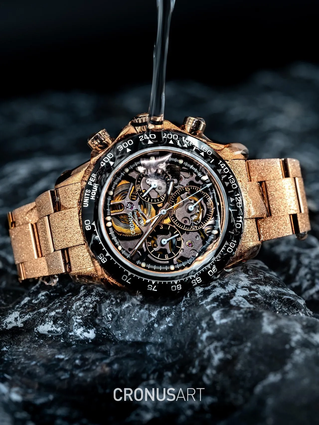 Копия часов CronusArt Stinless Steel Watch CM015-012 Арт.CA-0444