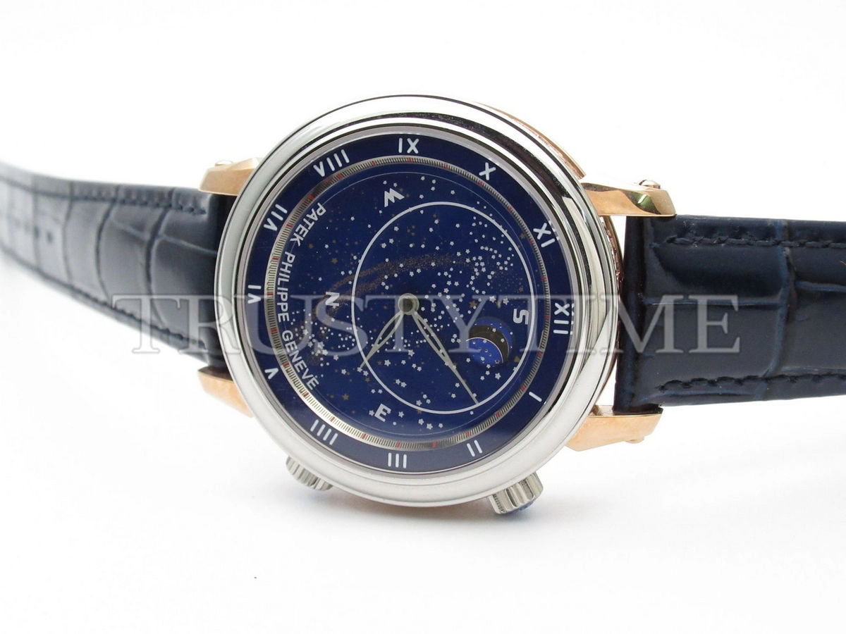 Копия часов Patek Philippe Grand Complications Celestial Sky Moon 43mm 5102PR-001 Арт.PP-0440