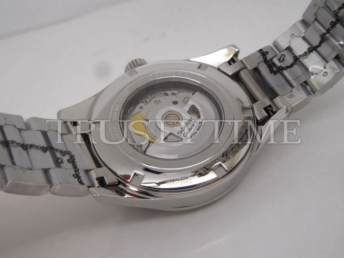 Копия часов Tag Heuer Carrera Calibre 5 Day Date 41mm WAR201E.BA0723 Арт.TG-0431