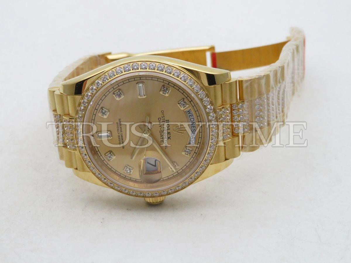 Копия часов Rolex Day-Date 36mm 128348RBR-0010 Арт.RX-1987