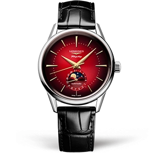Копия часов Longines Heritage Flagship Moonphase Year of the Dragon L4.815.4.09.2 Арт.LN-0426