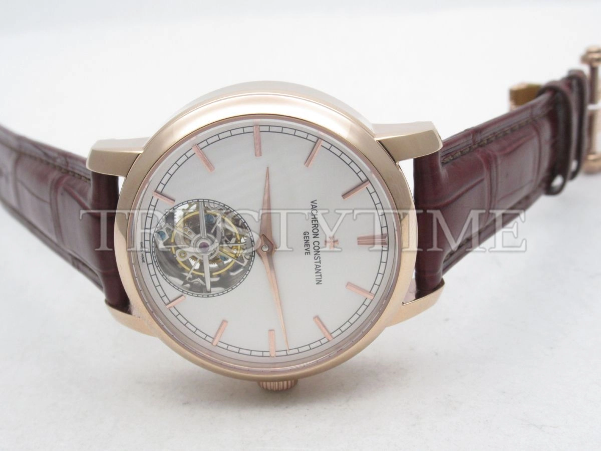 Копия часов Vacheron Constantin Traditionnelle Tourbillon 41mm 6000T/000R-B346 Арт.VC-0278