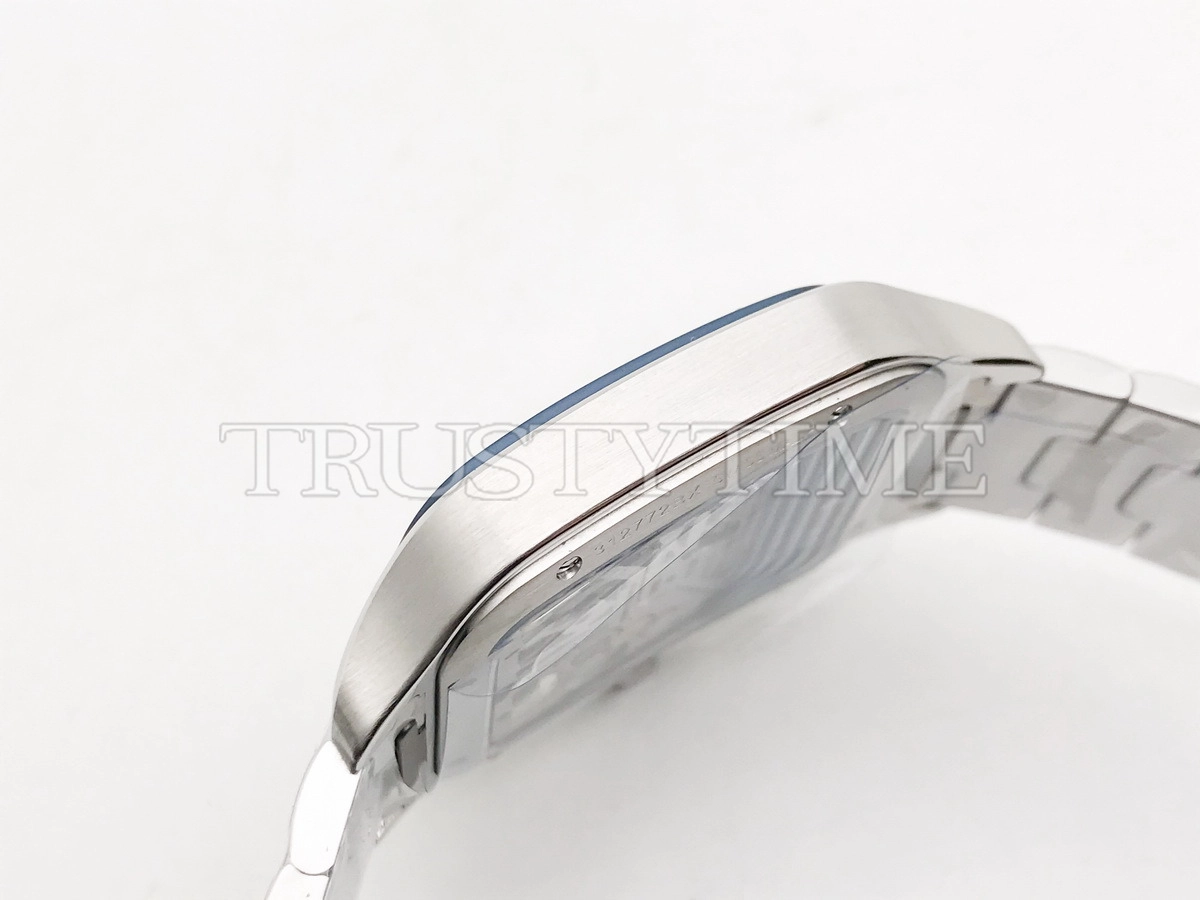 Копия часов Cartier Santos de Cartier Large Skeleton 40mm WHSA0026 Арт.CR-0897