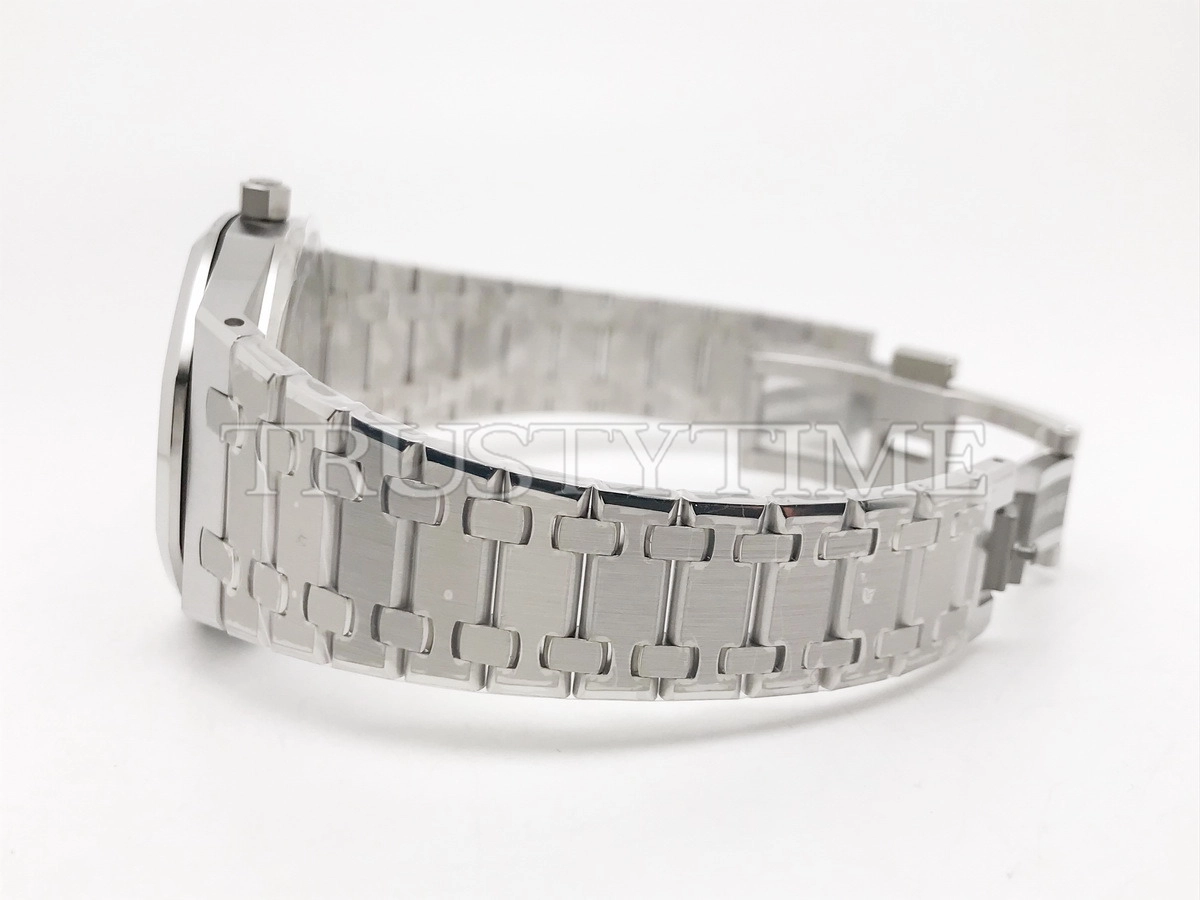 Копия часов Audemars Piguet Royal Oak Jumbo Extra-Thin Openworked 50th Anniversary 16204ST.OO.1240ST.01 Арт.AP-1211