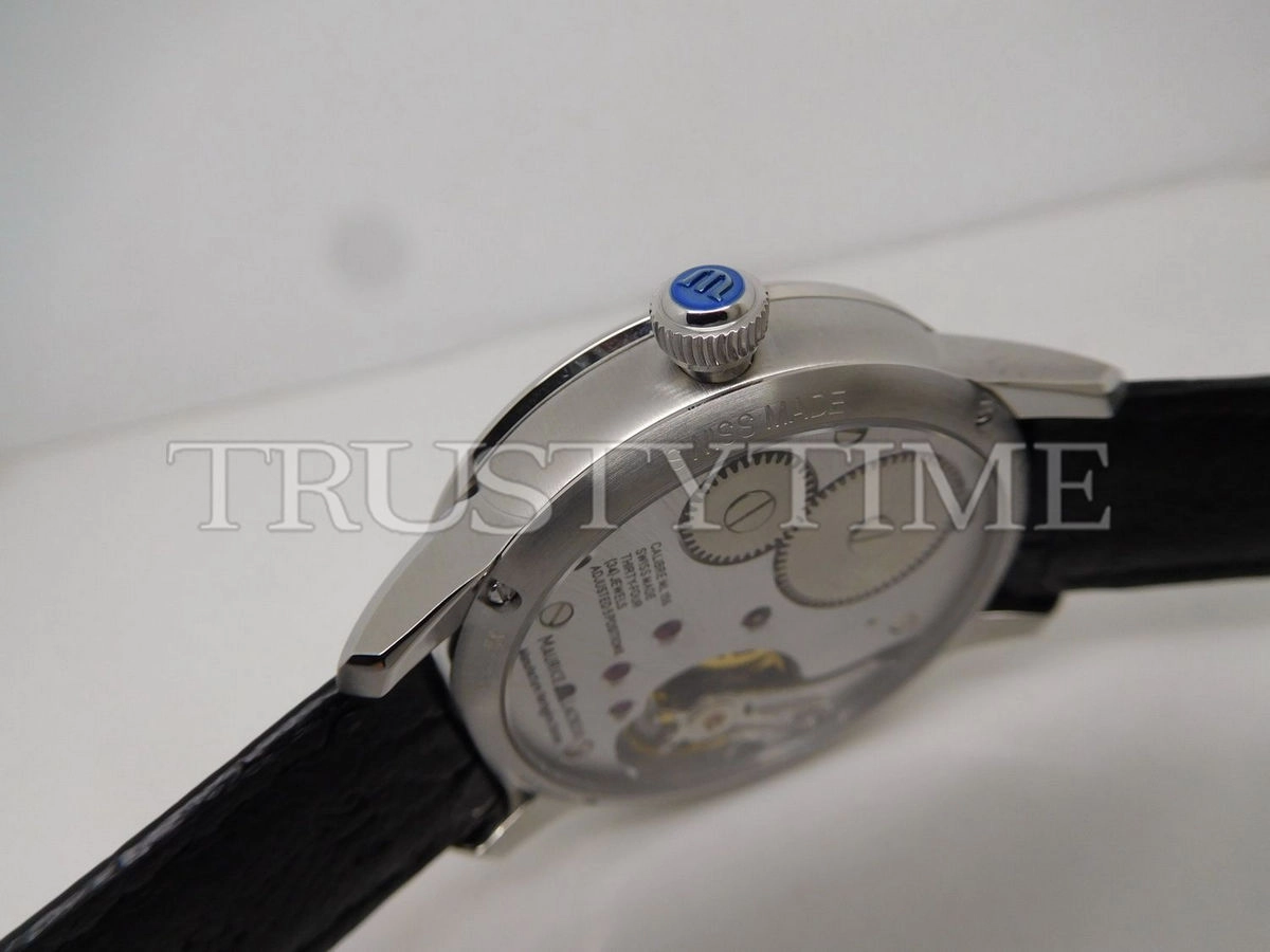 Копия часов Maurice Lacroix Masterpiece Roue Carrée Seconde 43mm MP7158-SS001-101-1 Арт.ML-0710