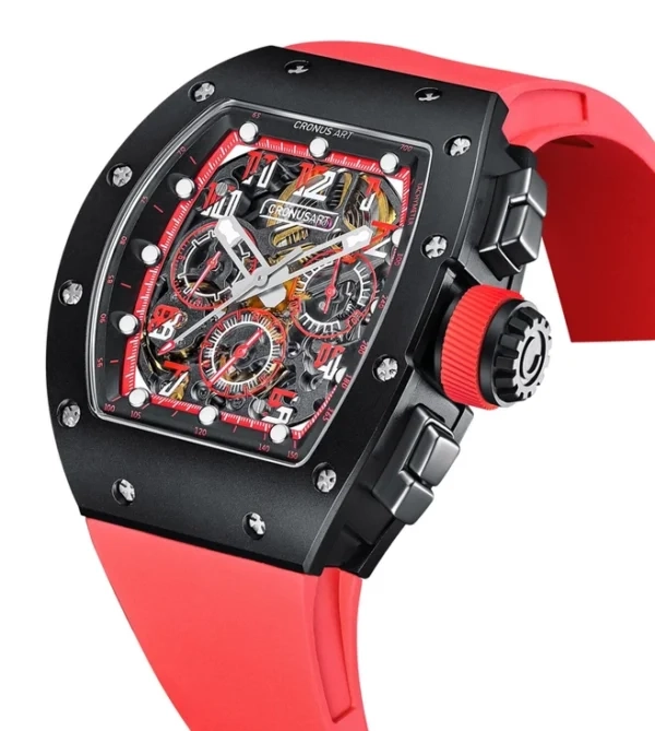 Копия часов CronusArt Carbon Watch CM09-010 Арт.CA-0425