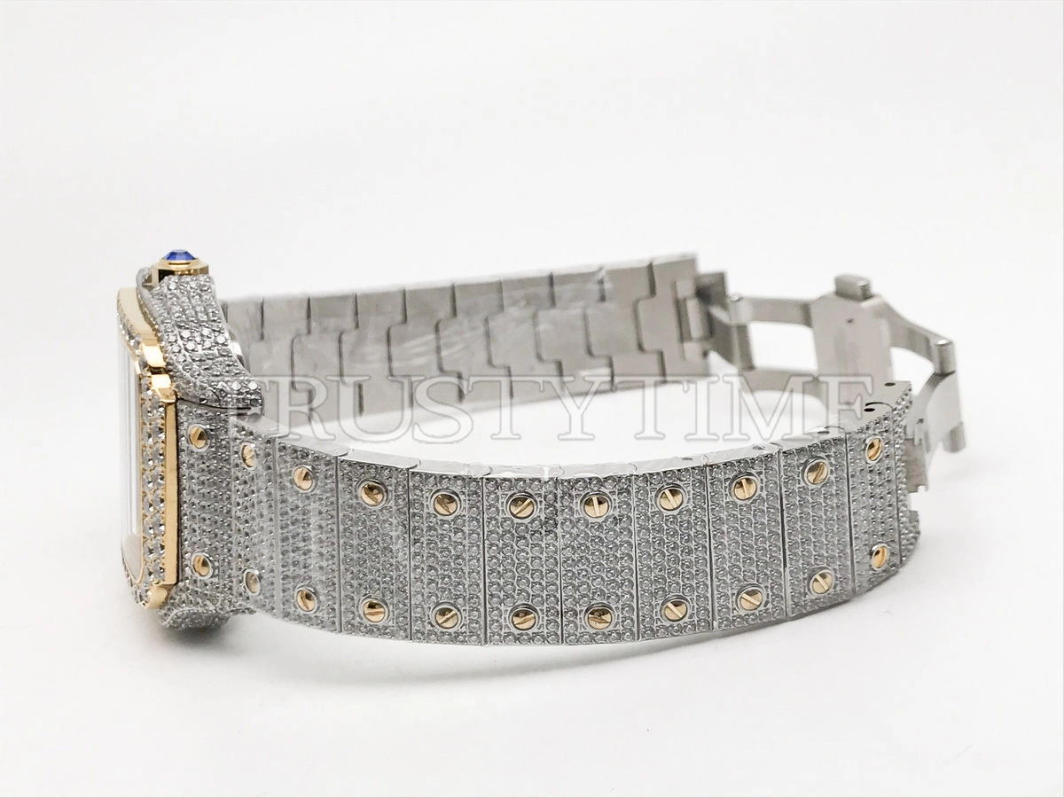 Копия часов Cartier Santos De Cartier 40 W2SA0009 Diamonds Арт.CR-0938