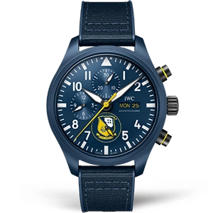 Копия часов IWC Pilot's Watch Chronograph 44.5 mm Edition Blue Angels IW389109 Арт.IW-0895