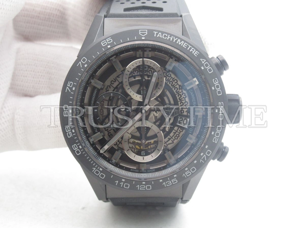 Копия часов Tag Heuer Carrera Calibre Heuer 01 45mm CAR2A90.FT6071 Арт.TG-0533