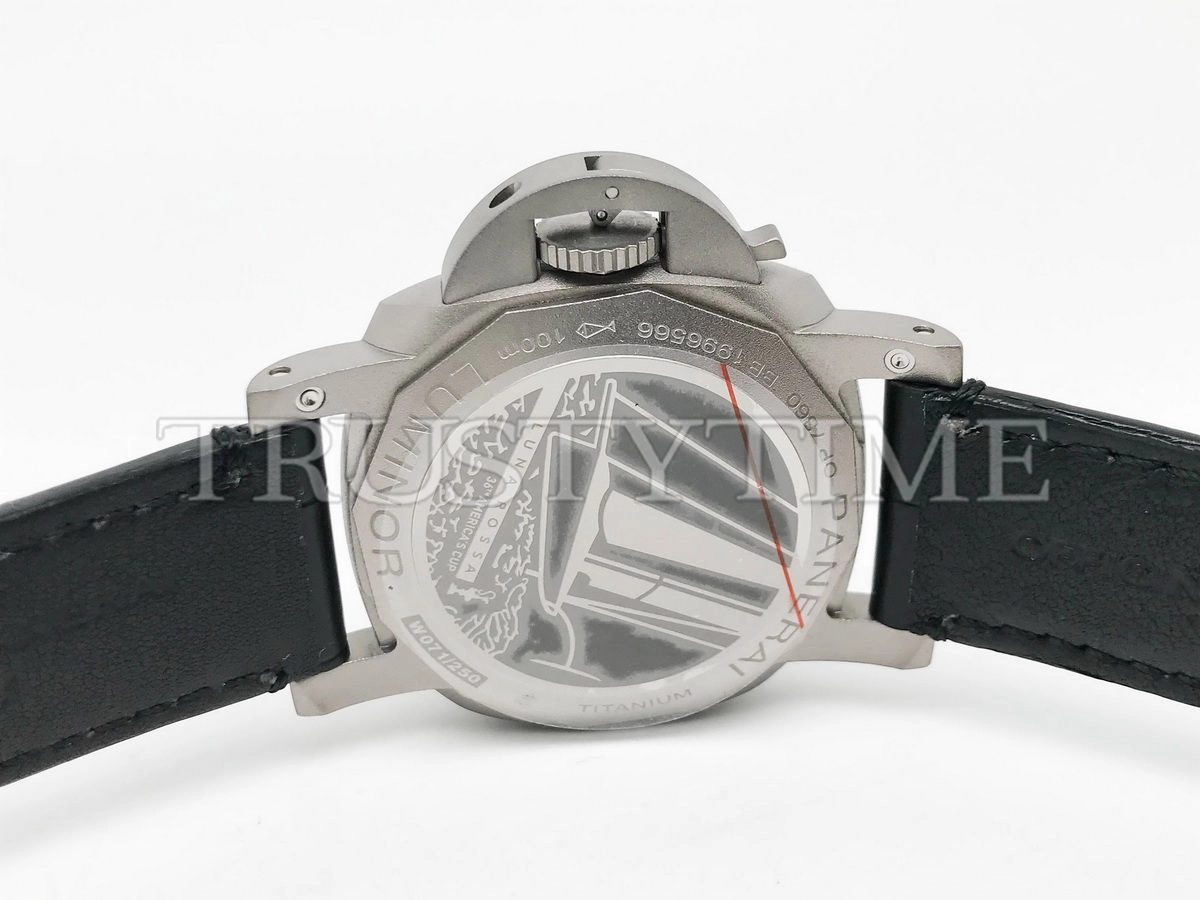 Копия часов Panerai Luminor Luna Rossa GMT 42mm PAM01096 Арт.PN-0875