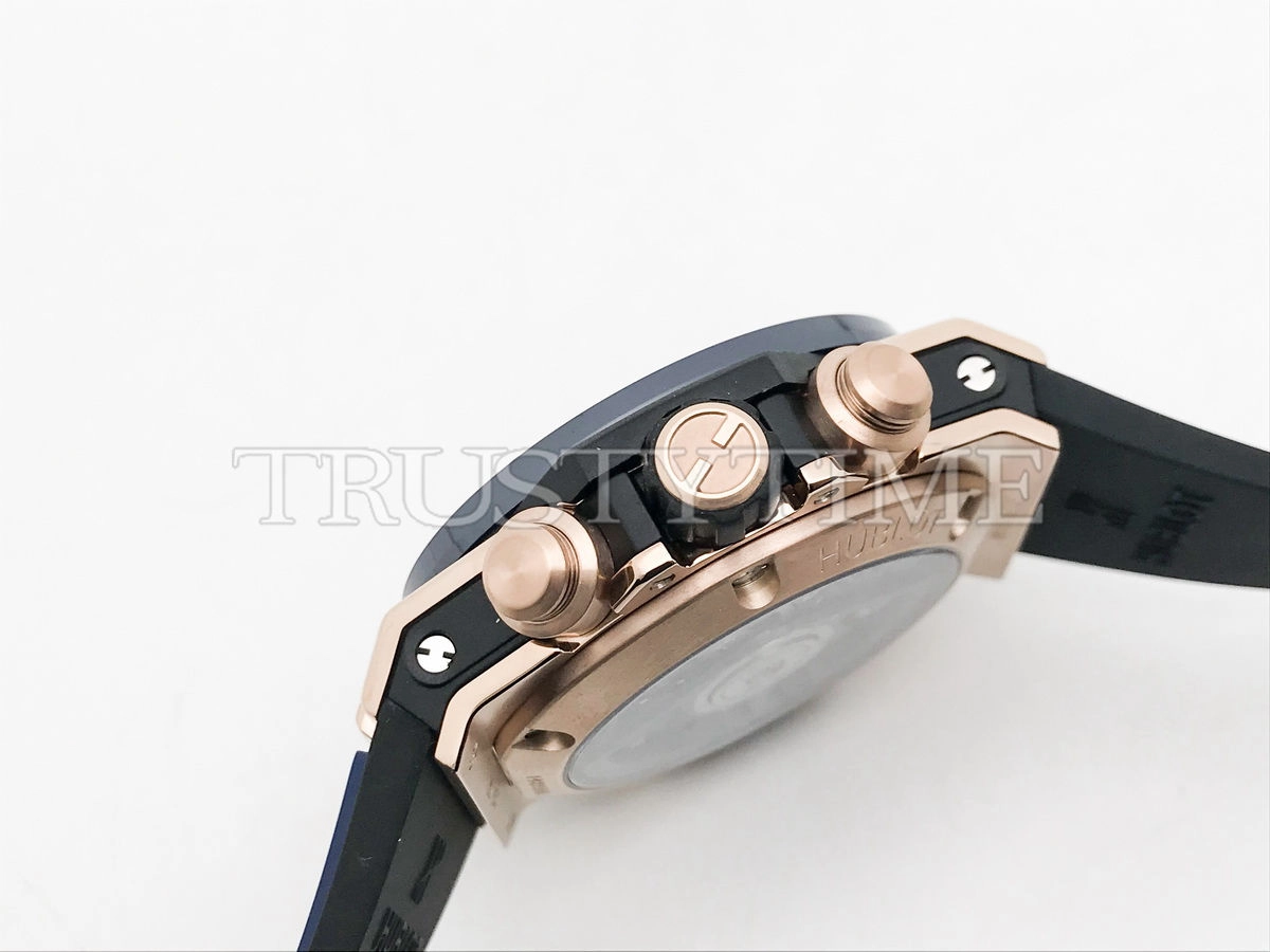 Копия часов Hublot Big Bang Unico King Gold Blue Ceramic 42mm 441.OL.5181.RX Арт.HB-1232