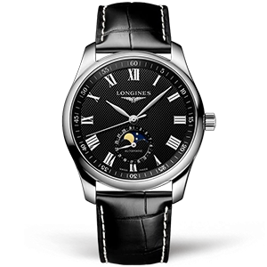 Копия часов Longines Master Collection Moonphase 40mm L2.909.4.51.7 Арт.LN-0312