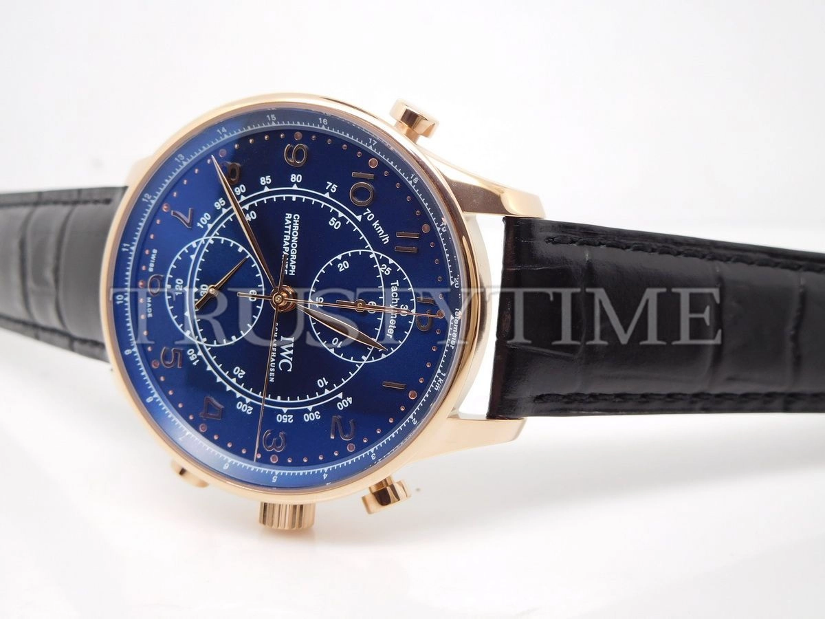 Копия часов IWC Portugieser Chronograph Rattrapante 41mm IW371215 Арт.IW-0705