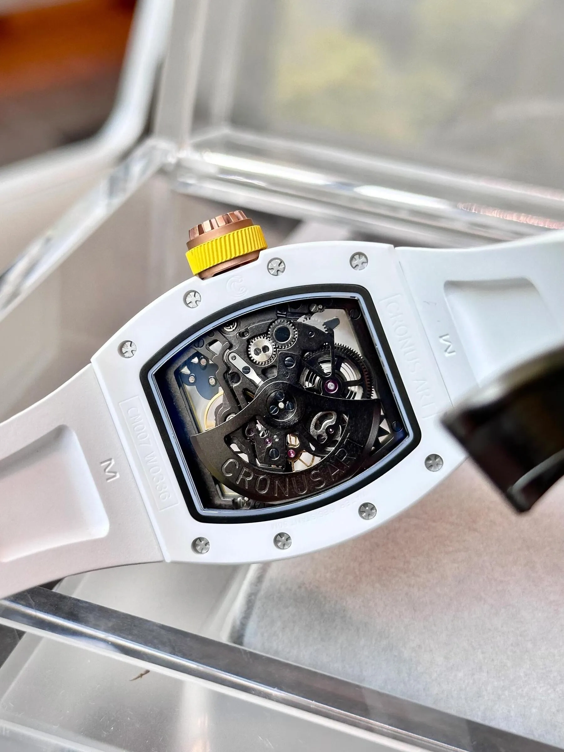 Копия часов CronusArt Ceramic Watch CM007-005 Арт.CA-0406