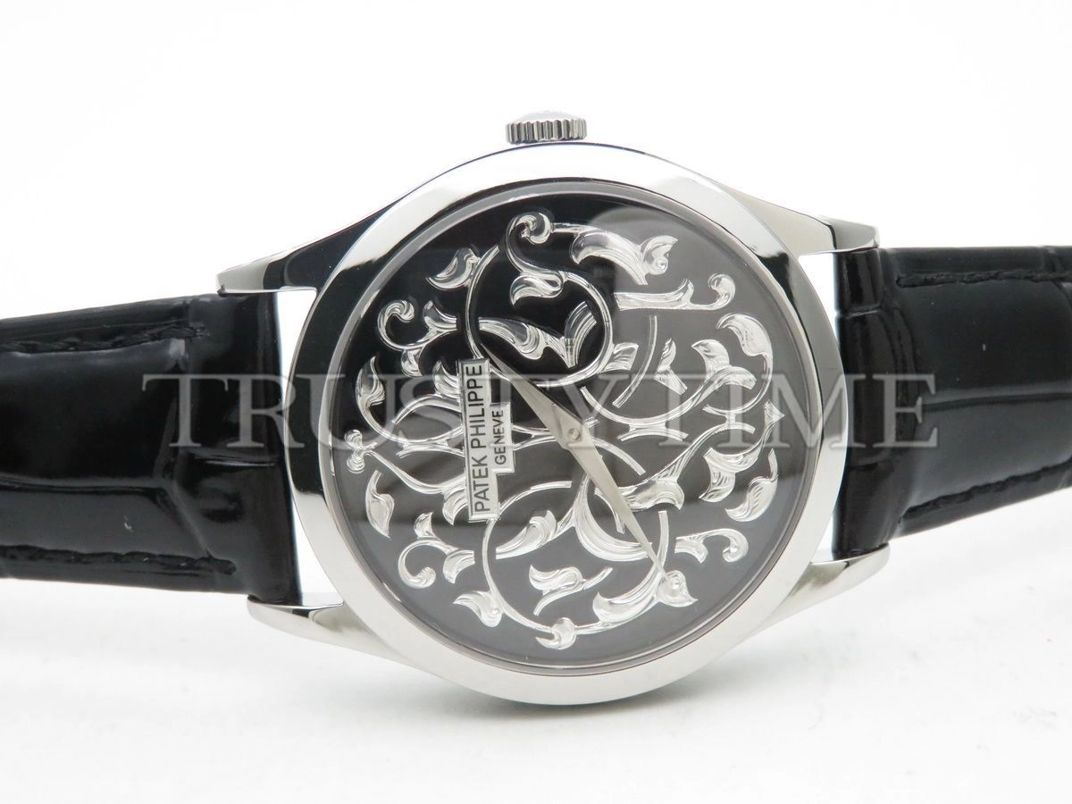 Копия часов Patek Philippe Calatrava Volutes & Arabesques 38mm 5088-100P-001 Арт.PP-0384